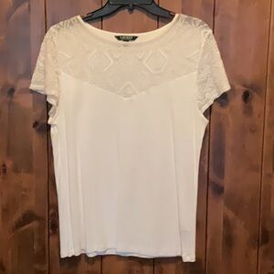Lauren Ralph Lauren Cream Blouse